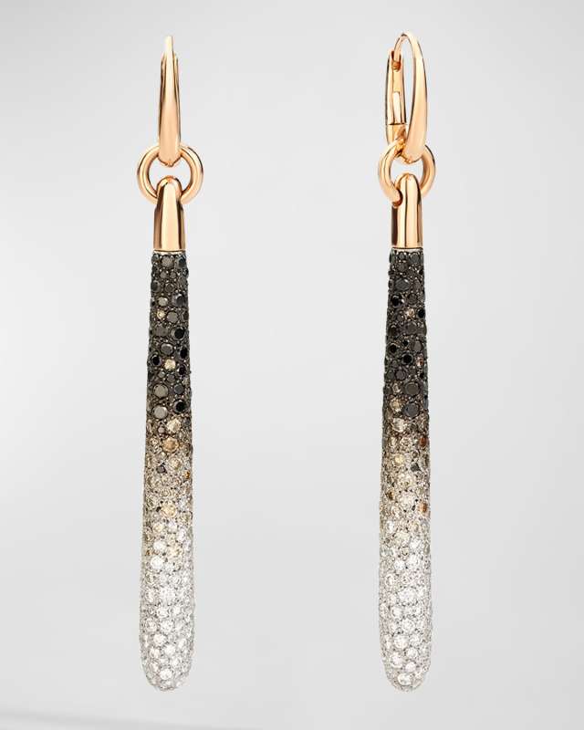 Sabbia Long Diamond Earrings